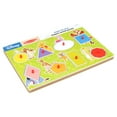 thumbnail image 6 of Melissa & Doug Disney Winnie The Pooh Shapes Sound Puzzle - Wooden Peg Puzzle (8 Pieces), 6 of 7