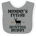 thumbnail image 3 of Inktastic Mommy Hunting Buddy Archery Boys or Girls Baby Bib, 3 of 4