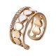 thumbnail image 2 of XWSHYW Anillos Moda de Cola de Viento Frío Abierta de Diamante Multicapa, 2 of 6
