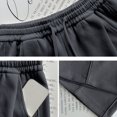 thumbnail image 7 of QASIEATN Sweatpants for Women Cotton and Linen Wide Leg Pants with Pockets Casual Solid Trousers, 7 of 7