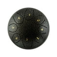 thumbnail image 5 of Quinlirra Steel Tongue Drum 8 Notes Steel Drum, Tongue Drum for Kids and Adults Meditation Drum Musical Education Mind Healing Yoga-E&5.9*3.54inch, 5 of 9
