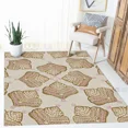 thumbnail image 5 of Hand tufted rug 5x7, 5x8, Beige wool carpet, Vintage area rugs, Bed, Kids, Living, room carpet 6x8, 6x9, 5 of 7