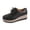 Black_003, variant on Women's Platform Oxford Shoes Classic Chunky Patent Leather PU Square Toe Wedges Casual Lace Up Sneakers for summer Black 8.5(EU-41)