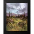 thumbnail image 2 of Ricci 11x14 Black Modern Framed Museum Art Print Titled - Pastel Landscape II, 2 of 5