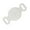 White, variant on YIFAEUX Pet Collar Locator Case Waterproof Dog Collar Locator Holder Luminous Silicone Case Anti-lost Pet Tracker for Airtag