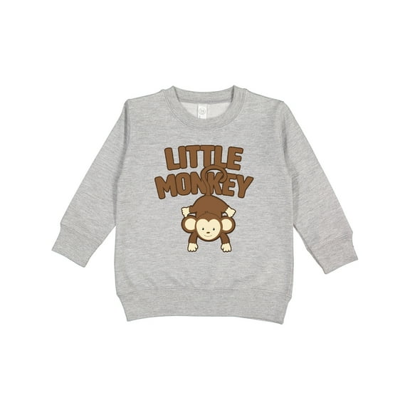 Inktastic Little Monkey Toddler Sweatshirt