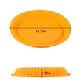thumbnail image 2 of Toystoory Molde de silicona para Pizza de 10 pulgadas, moldes para hornear con borde de encaje, bandeja para pan de galletas hecha a Herramientas y accesorios para hornear Púrpura, 2 of 6
