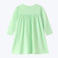 thumbnail image 4 of OJSFQUFP Girls' Long Sleeved Home Nightgown Leisure Cute Solid Color Dress, 4 of 8
