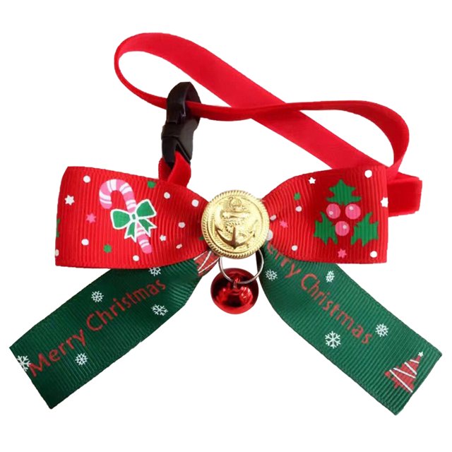 Collier de Chien de Noël Motif de Cerf de Dessin Animé Mode Mignon Collier pour Chiot