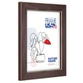thumbnail image 4 of 18x24 Picture Frame Red Clean Cut, 71206-000, 1.25 Inch Wood, Plexiglass, Wall Display, 4 of 4