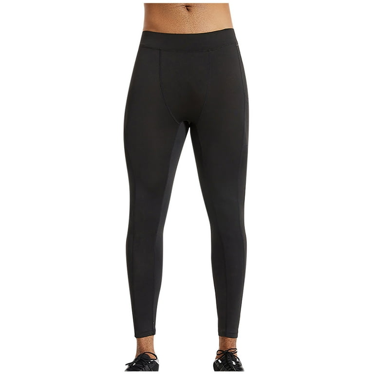BXINGOHAI Compression Pants for Men Running Tights Athletic