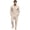 Khaki, variant on GrmtClth Mens Everyday Henley Matching Set Stand Collar Long Sleeve Shirt and Drawstring Pants Outdoor Leisure Outfit White M