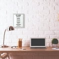 thumbnail image 5 of Stupell Industries Five Star Laundry Funny Word Black And White Design Gray Farmhouse Rustic Framed Giclee Texturized Art by Daphne Polselli, 5 of 5