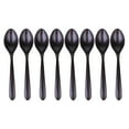 thumbnail image 1 of MasteelfCA 8pcs Imitation Porcelain Spoons Tableware Black Frosted Imitation Porcelain Spoons, 1 of 7