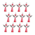 thumbnail image 2 of EHJRE 12pcs Handmade Charms Pendants Acrylic Drop Beads for Jewelry Making Red, 2 of 9