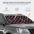 thumbnail image 5 of Yiaed Poodle Dog Print Car Front Windshield Sun Shade,Foldable Anti-UV Car Sunshade for Front Window for Most Vehicles-Medium, 5 of 5