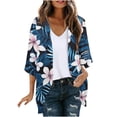 thumbnail image 2 of 2026 Cardigans for Women Summer Plus Size Fashion Cardigan Casual Print Overcoat Spring Printed Top, 2 of 6