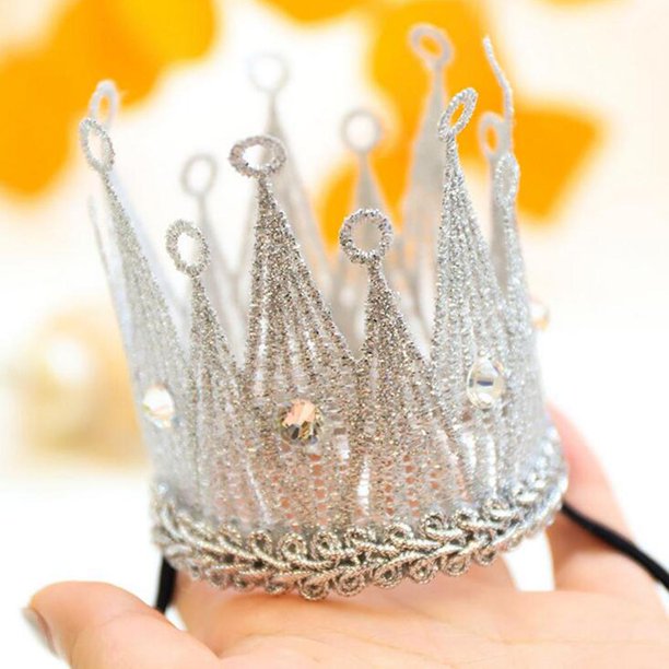 Diadema para Fotografía de Bebé, para Fotografía, Minidecoración, Adornos de Utilería para Fotografía de Bebé Recién Nacido - Soledad Tocado de corona