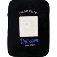 thumbnail image 1 of Funda protectora para ordenador portátil con diseño de unicornio de felpa de 9-11 pulgadas, funda protectora para Ipad, funda para tableta, bolsa de almacenamiento para Notebook para mujeres y ni, 1 of 4