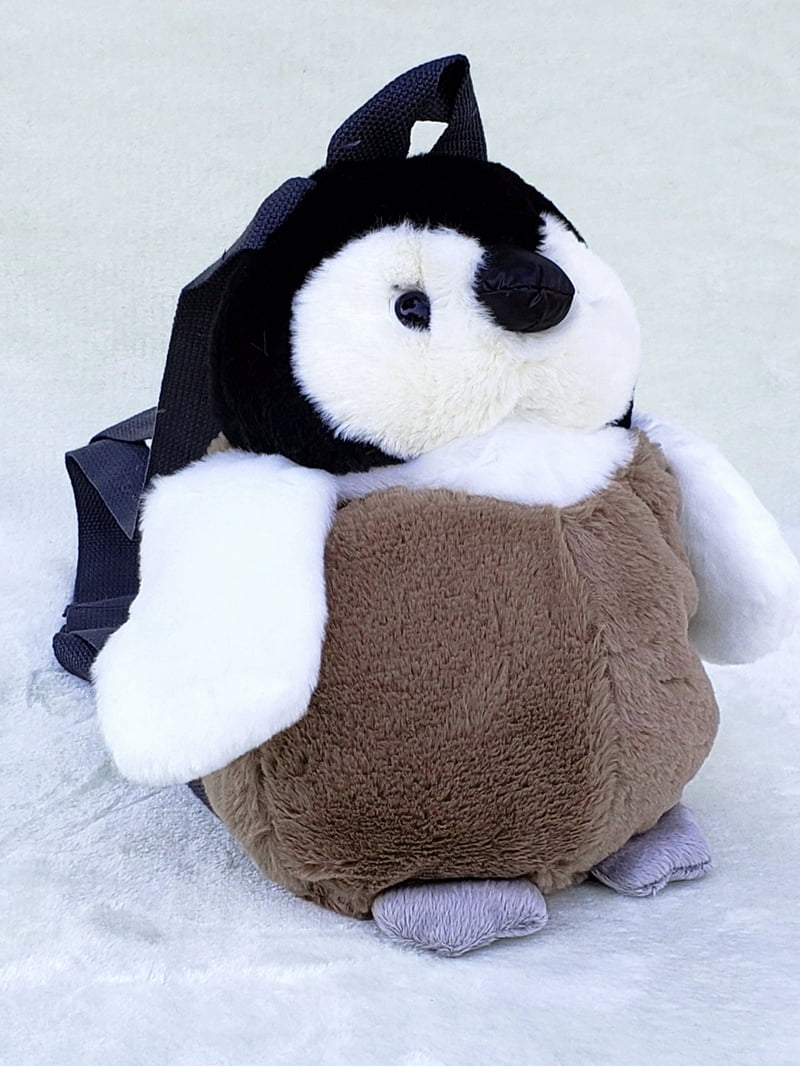 LoveMyBag Soft Plush Penguin Backpack, Stuffed Purse Plushie  display picture 1