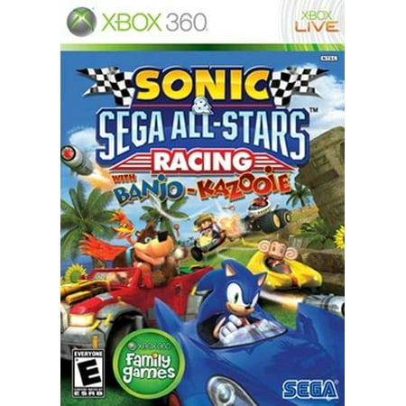 Sonic & Sega All-Stars Racing, SEGA, XBOX 360, (Best M Games For Xbox 360)