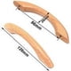 thumbnail image 2 of Set of 8 Wooden Furniture Handles 96mm Drawer Handles with Screws for Cabinet Door Dresser, 2 of 5
