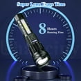 thumbnail image 5 of Sogidon Rechargeable Flashlights High Lumens LED Hanheld Flash Light with 7 Modes and Side Light, Black, 2 Pack, 5 of 6