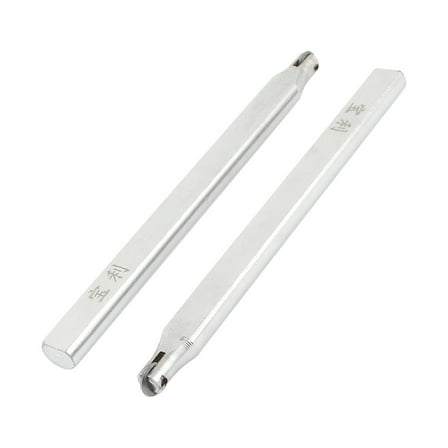 Unique Bargains 2Pcs Silver Tone 8mm Scoring Wheel Tungsten Carbide Tile Cutter Tool