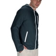 thumbnail image 4 of Men's UPF 50+ Sun Protection Hoodie Jacket Lightweight Full Zip Hoodies Long Sleeve Shirts for Men Hiking Fishing with Multi Pockets, 4 of 6