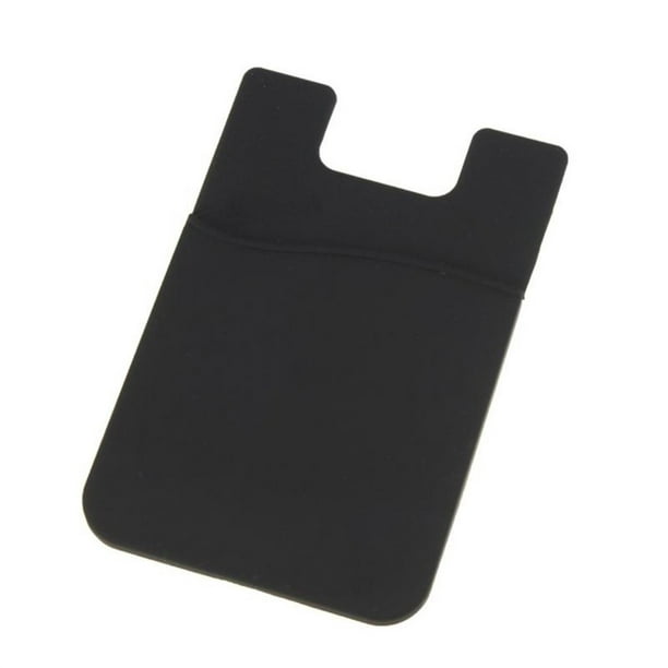 Autocollant adhésif couverture arrière porte-carte étui pochette pour  téléphone portable doux confortable téléphone porte-carte de crédit 