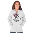 thumbnail image 5 of Be Mine Funny 1980s Valentines Day Zip Hoodie Sweatshirt Women Brisco Brands M, 5 of 6