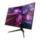 thumbnail image 2 of Monitor Gamer Qtouch Curvo 27 Pulgadas 180HZ Full HD (1920 x 1080px) Color Negro QG-2700 Luces Led, 2 of 5