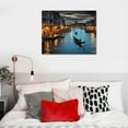 thumbnail image 4 of COMIO  Italy Canvas Wall Art Beautiful Grand Canal Landscape Photograph Prints Venice Skyline Picture Poster for Home Bedroom Living Room Decor, 4 of 4