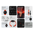 thumbnail image 2 of Reloj inteligente CMF Watch 3 Pro, color verde claro, 350 mAh, IP68, 2 of 3