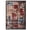 Red & Brown, variant on Memoryfield 8' x 10' Washable Area Rug, Modern Floral Non Slip Rugs, Soft Foldable Accent Rugs Carpet for Indoor Living Room Bedroom, Blue & Gray