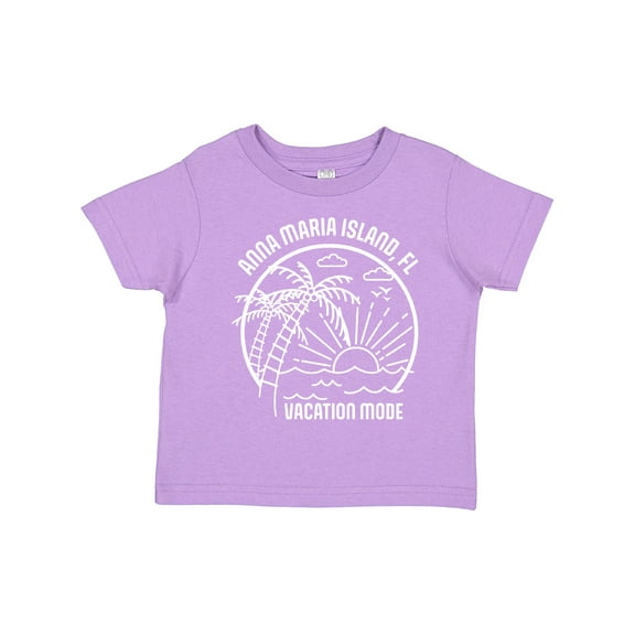 Inktastic Summer Vacation Mode Anna Maria Island Florida Boys or Girls Toddler T-Shirt