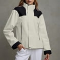 thumbnail image 1 of HUITKMM Fall Jacket Women's Lightweight Windproof Breathable Outdoor Jacket for Couples, 1 of 5