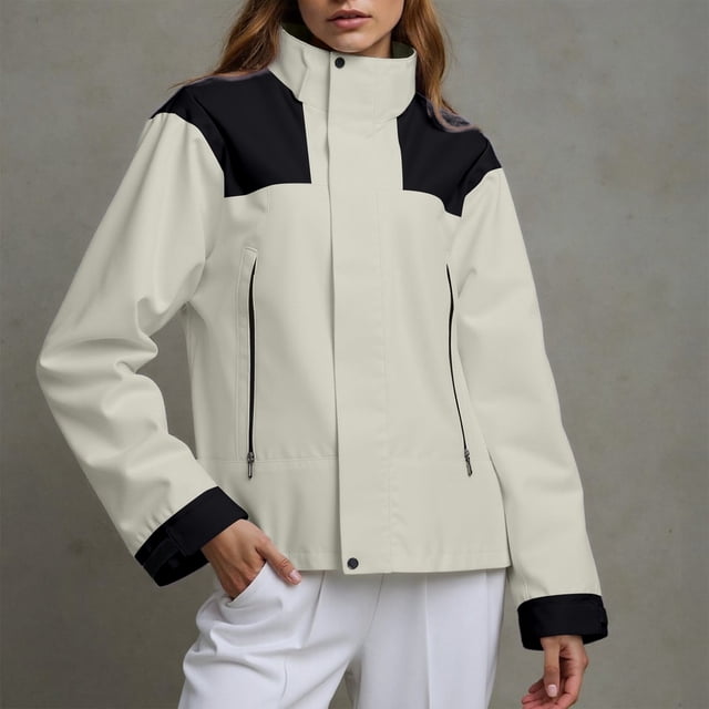 HUITKMM Fall Jacket Women's Lightweight Windproof Breathable Outdoor Jacket for Couples
