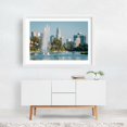 thumbnail image 2 of DTLA from Echo Park - Los Angeles California Photography White Framed Wall Art Print 24 x 36 inches, 2 of 3