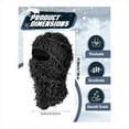 thumbnail image 6 of Distressed Ski Mask Full Face Knitted Fuzzy Yeat Shiesty Distress for Men Women Black, 6 of 6