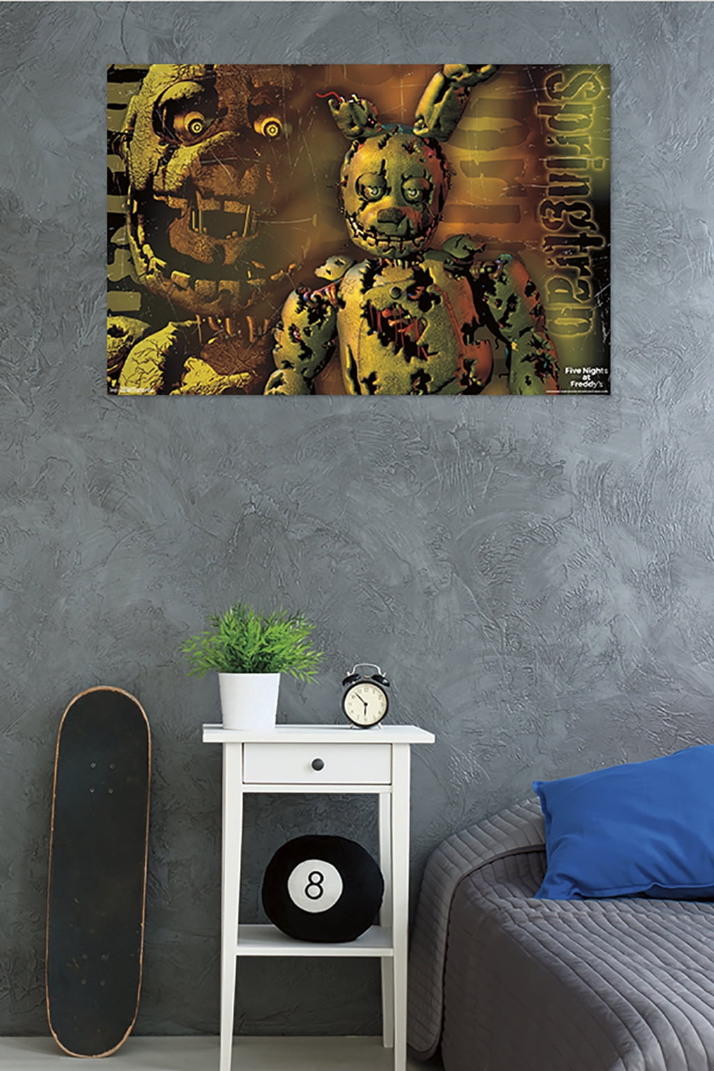 Five Nights at Freddy's - Springtrap Wall Poster, 22.375" x 34"