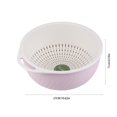 thumbnail image 2 of Cestas para lavar verduras Fdksdf en la cocina, cestas para frutas, fregaderos apilables multicapa para verduras, colador y juego de cocina para lavar frutas y verduras., 2 of 5