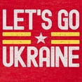 thumbnail image 3 of CafePress - Let's Go Ukraine T Shirt - Womens Football Shirt, 3 of 4