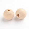 thumbnail image 2 of Natural Wooden Loose Beads Spacer Beads Lead Free Round Moccasin 16x14~15mm Hole: 3mm, 2 of 2