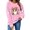 Pink, variant on JULMCOMO Halloween Sweaters for Women Cute Ghost Print Loose Fit Casual Comfy Sweatshirt Funny Print Pullover Party Holiday Outfits Beige L