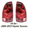 thumbnail image 3 of Labwork 2pcs Red Rear Tail Light Lamp Housing Assembly Fit for Toyota Tacoma 2005 2006 2007 2008 2009 2010 2012 2013 2014 2015, Rear Left & Right, 3 of 7