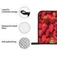 thumbnail image 4 of Salouo Strawberry Red for Oven Mitts and Potholders BBQ Gloves-Oven Mitts and Pot Holders Non-Slip Cooking Gloves for Cooking Baking Grilling (4-Piece Set), 4 of 6