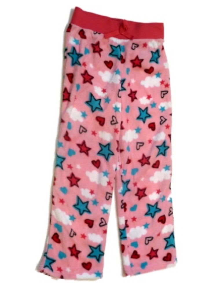Jellifish Girl Pink Fleece Star Heart 