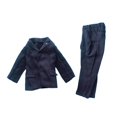 thumbnail image 2 of Ropa de figura de acción 1:6 perfke traje completo chaqueta pantalones azul, 2 of 9