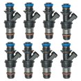 thumbnail image 1 of S SERENABLE Ensemble de 8 Injecteurs de Carburant Fournitures de Voiture Pièces de Véhicule Noir Remplacement Compatible, 1 of 8